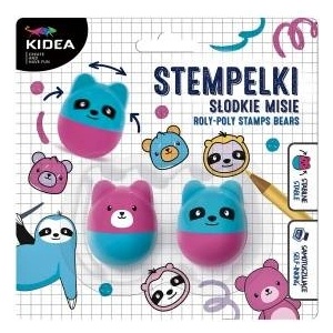 DERFORM Stemple wanka wstanka misie 2szt derf kidea b/c
