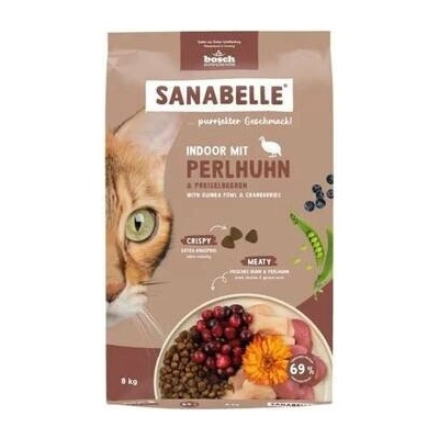 SANABELLE Indoor Perlička pro kočky domácí 8 kg