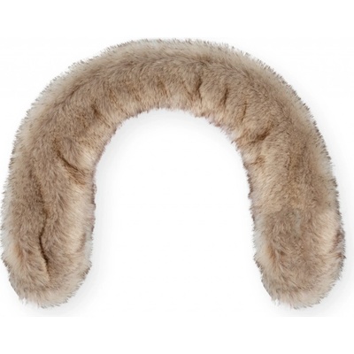 BEZTROSKA Kožešinový lem na stříšku beige