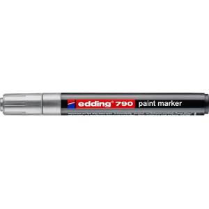 edding Лаков маркер, 2-3 мм, edding "790", сребърен 4-790054 (4-790054)