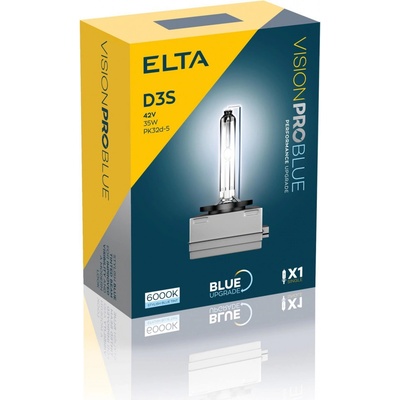 Elta Elta xenonová výbojka D3S 85V 35W PK32d-5 VisionProBlue EB1103SR