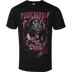 NNM мъжка тениска Powerwolf - We Drink Your Blood - черно - 50750300