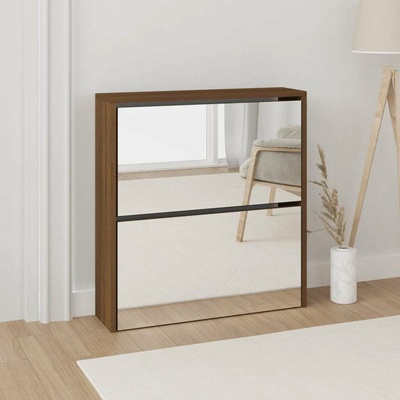 VidaXL 63 x 17 x 67 cm [342629 hnědý dub