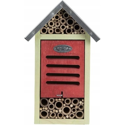 Esschert Design hotel pro hmyz 18x15x30cm zelená / červená – Zboží Dáma