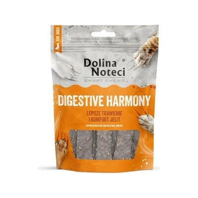 DOLINA NOTECI Smart Chews Digestive Harmony podpora trávenia sušené psie maškrty 100 g