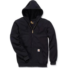 CARHARTT ZIP HOODED SWEATSHIRT BLACK