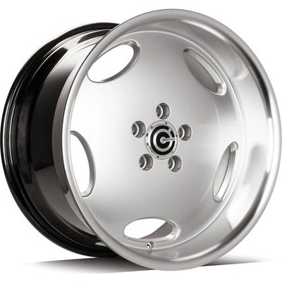 Carbonado Vintage 8,5x18 5x112 ET35 diamond hyper silver lip polished