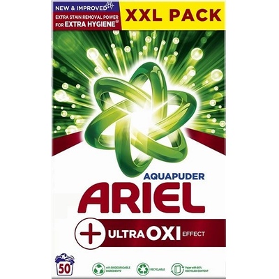 Ariel +Extra clean prášok 3,25 kg 50 PD