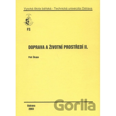 Doprava a životní prostředí II. -