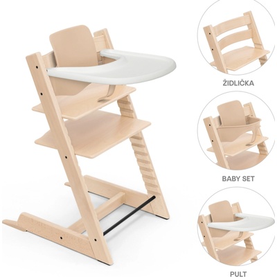 Stokke Set Tripp Trapp Baby set Natural – Zboží Dáma