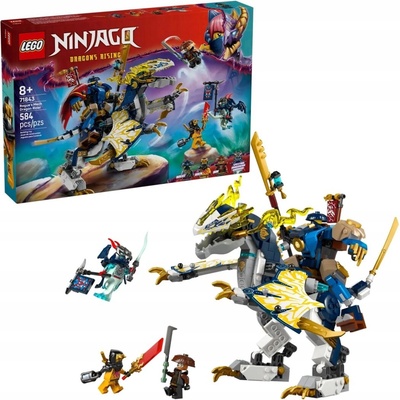 LEGO® NINJAGO 71843 Rogue a robotický dračí jazdec