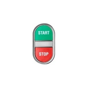 Lovato Electric Control Button 22mm Double Green/Red Illuminated Indoor Self Back Without Adapter LPCBL7133