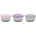 Melii Комплект купички с капак Melii - Pink, purple & grey, 3 броя (ML23910)