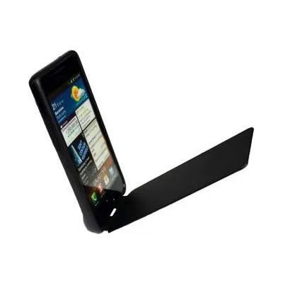 Samsung Flip-Case - оригинален хибриден кейс за Galaxy S2 (черен)