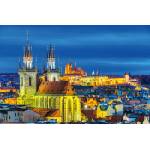 DIMEX ART Флизелинов фототапет прага, нощен изглед 375 x 250 см