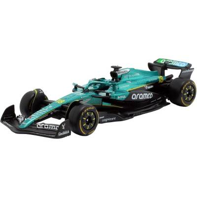 Bburago Метална количка Bburago - Aston Martin F1 AMR25, 1: 43, Lance Stroll №18 (18-38250-S)