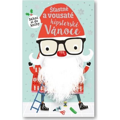 Šťastné a vousaté hipsterské Vánoce