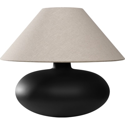 Kaspa Настолна лампа Sawa Natur непрозрачна основа сивкавобежова (41130107)