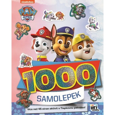 1000 samolepek s aktivitami Tlapková patrola
