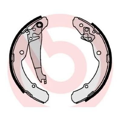 Sada brzdových čelistí BREMBO S 85 516 (S85516)