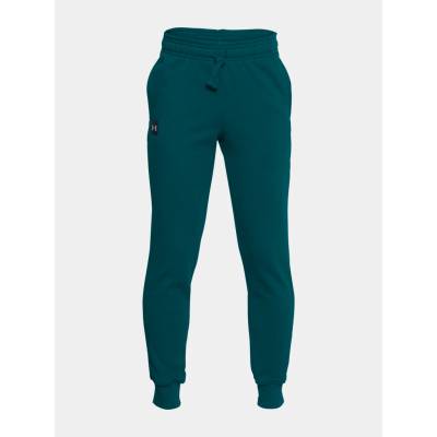 Under Armour Sweatpants RIVAL FLEECE JOGGERS-GRN Boys tyrkysová