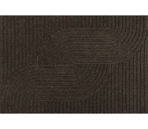 Dune Loop Dark Brown 60x90 cm