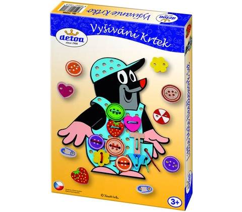 Vyšívání Krtek