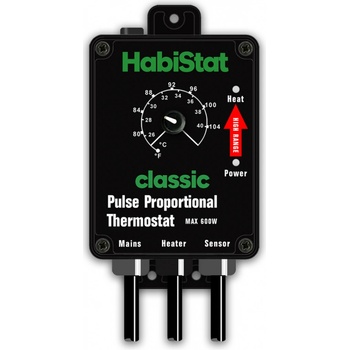 HabiStat pulzní termostat 26 - 40°C High Range bílý