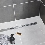 WIRQUIN Комплект душ канал с капак Wirquin Venisio Mikado, инокс, 80 см (30723955)