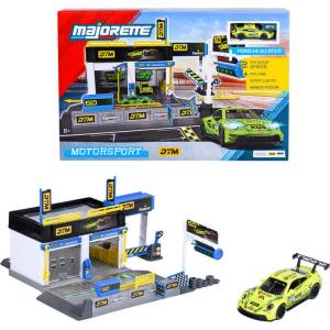 Majorette DTM Pit Stop - Porsche 911 GT3 R и състезателен бокс
