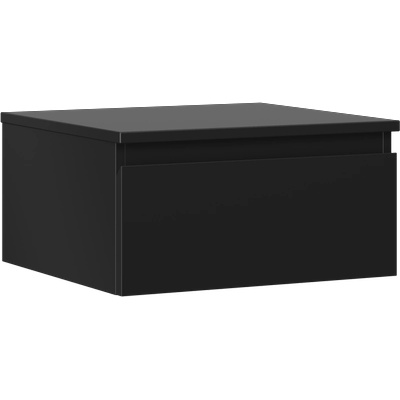 Orio баня шкаф под мивка 50 см с плот, 1 чекмедже, черен мат - 91A10-05023-1-BFC71 (91A10-05023-1-BFC71)