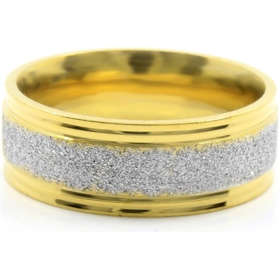 Bruno Prsten GOLD s pískováním S2750