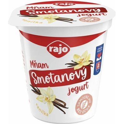 Rajo Mňam Duo Smotanový jogurt vanilkový 145 g