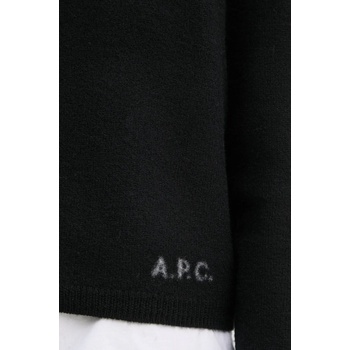 APC Вълнена жилетка A. P. C. cardigan mila (WVBDK.F22301)