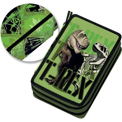 Ученически несесер със съдържание и две отделения T-Rex