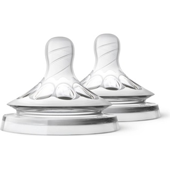 Philips Natural SCF657/27 биберон за шише First Flow 0 m 2 бр