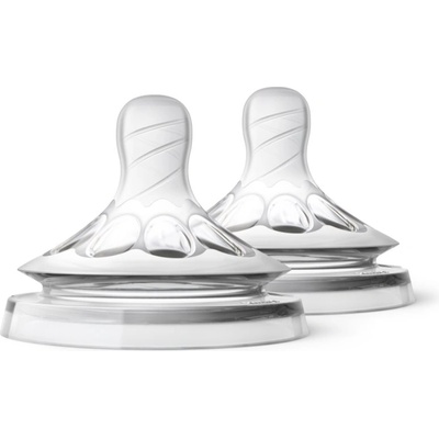 Philips Natural SCF657/27 биберон за шише First Flow 0 m 2 бр