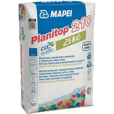 MAPEI Planitop 210 Zero jemnozrnná vyhlazovací cementová malta 25 kg Bílá