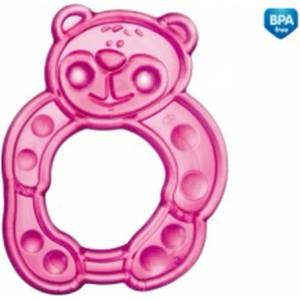 Canpol Мека чесалка Canpol - Мече, червена (13/109_bear)