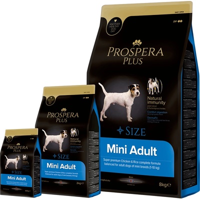 Prospera Plus Mini Adult kuře s rýží 2 kg