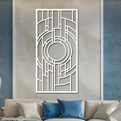 dřevo života Dřevěný panel GATSBY V Rozměry (cm): 40x80, Zvolte barvu dekoru: Bílá