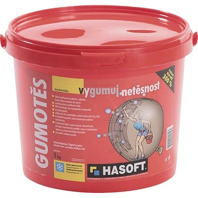 Těsnicí hmota Hasoft Gumotěs 1 kg – Hledejceny.cz