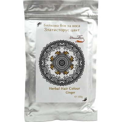 HennaFox Henna na vlasy - zázvorová zlatá 100 g