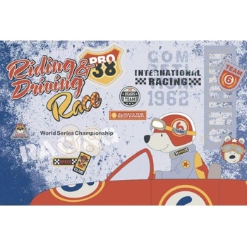 DIMEX ART s. r. o Флизелинов фототапет състезания 375 x 250 см