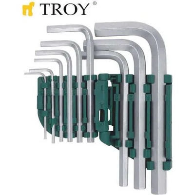 TROY Комплект шестограмни ключове 9бр. / troy 26201 / (t 26201)