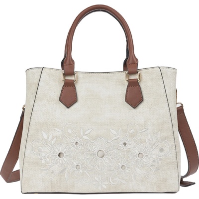 Verde dámská kabelka 16-8608 ivory