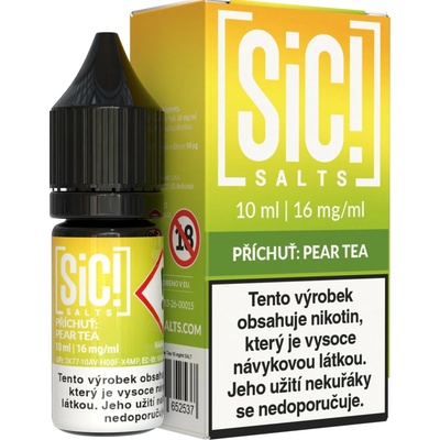 Sic!Salts Pear Tea 10 ml 16 mg