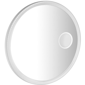 SAPHO FLOAT okrúhle LED podsvietené zrkadlo, ø 80 cm, kozm. zrkadlo, IR senzor, 3500-6500°K, biely FT800