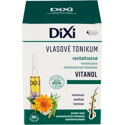 Dixi Vitanol tonikum na rast vlasov pre všetky typy vlasov v ampulkách 7 x 10 ml