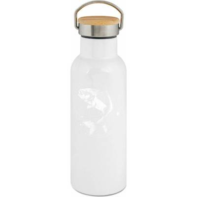 123TRIKO termoska Dravá Ryba, bílý potisk 500 ml